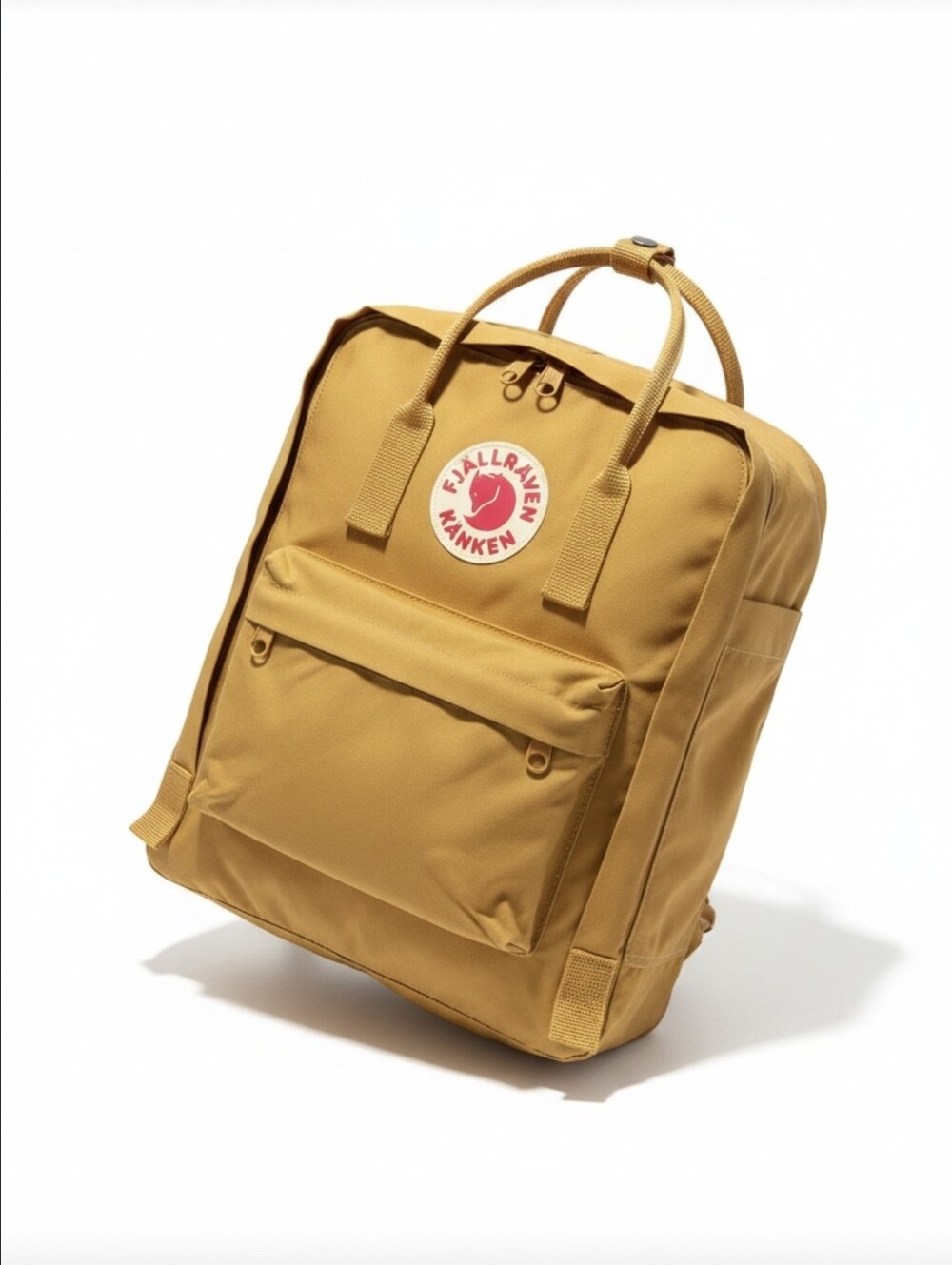 Vintage Fjallraven Kanken Classic Backpack – Mustard Yellow Tan 16L Gorpcore